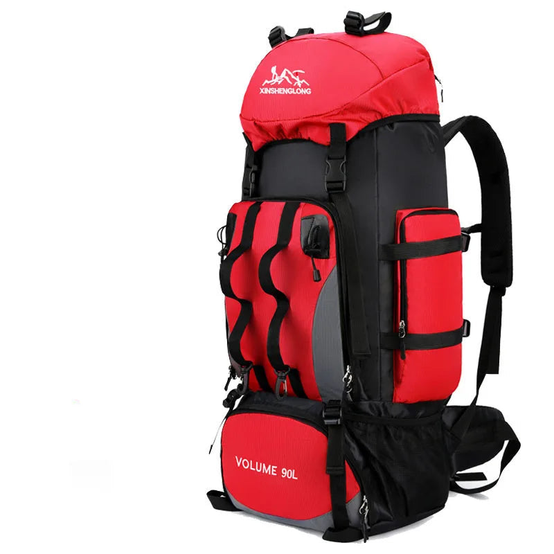 90L Waterproof Hiking Travel Backpack