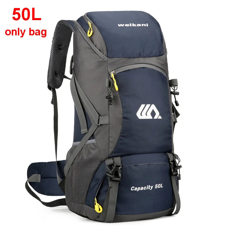 50L Waterproof Hiking Travel Backpack
