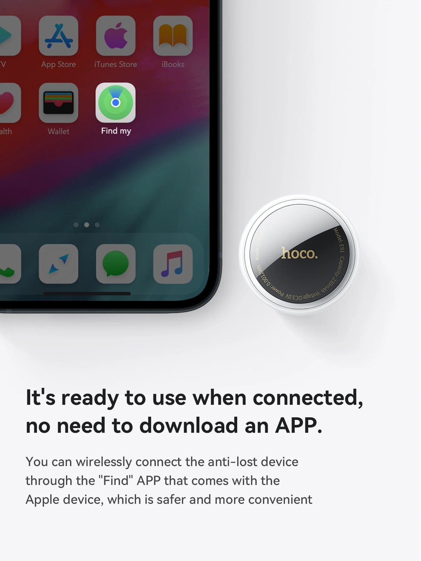 iOS Compatible Smart Tracker and Case