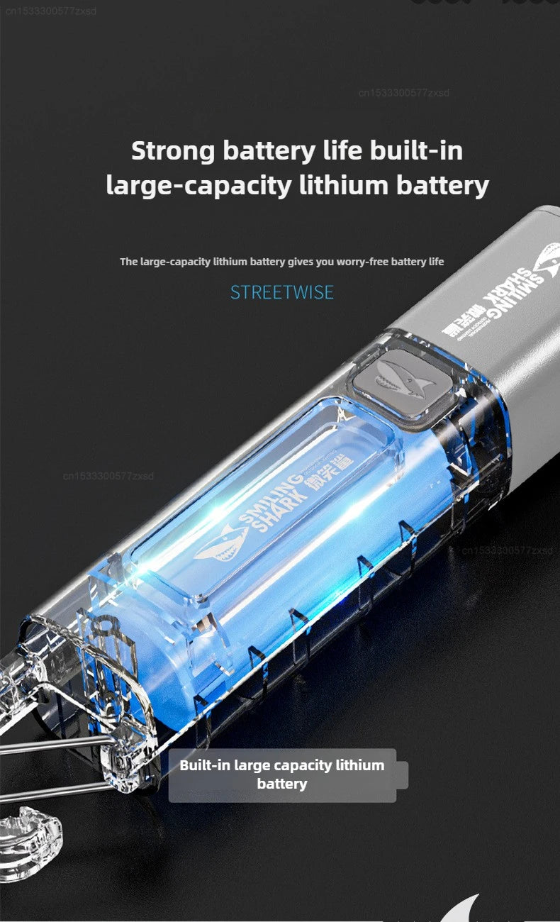 High Power LED Flashlight - Waterproof, Rechargeable, Adjustable