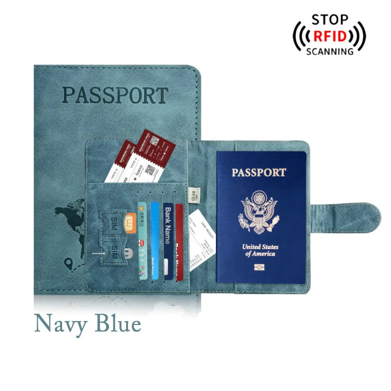 RFID Safety Travel Wallet