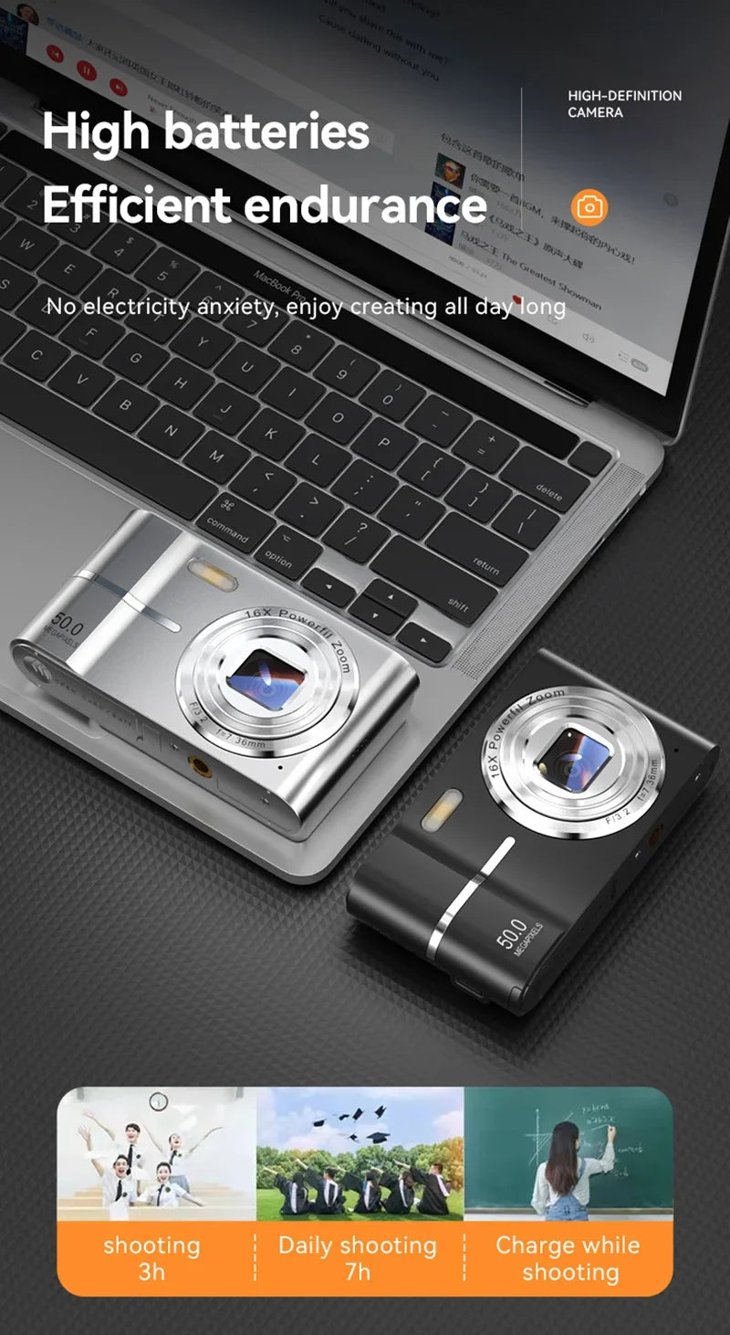 4k HD Digital Video Camera 50MP