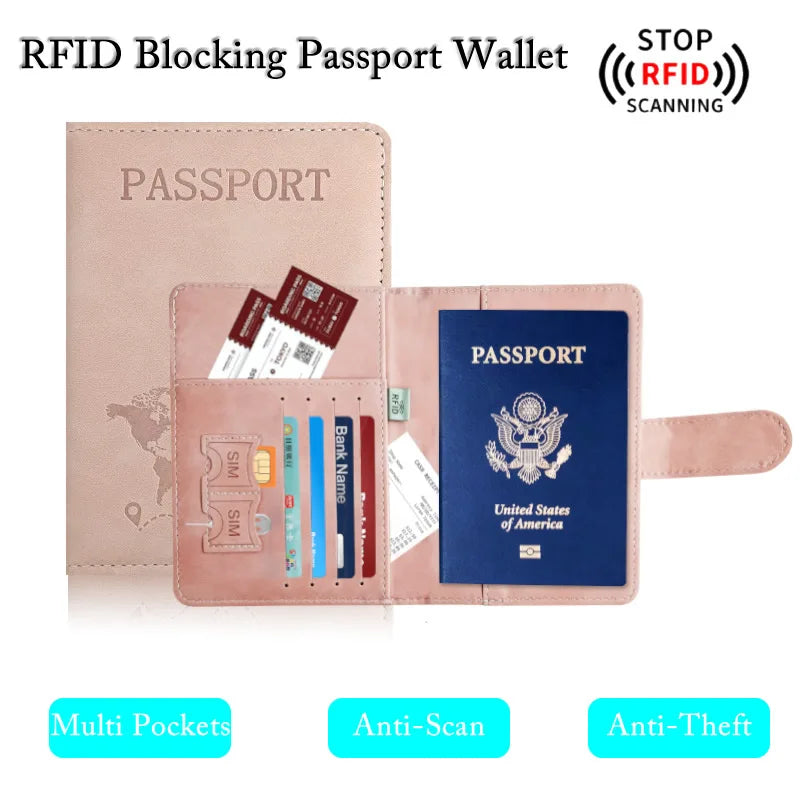 RFID Safety Travel Wallet