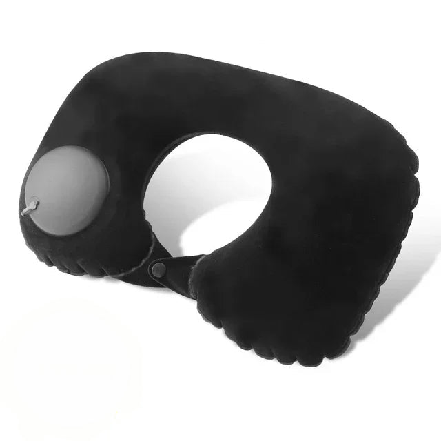 Easy-Inflate Neck Pillow