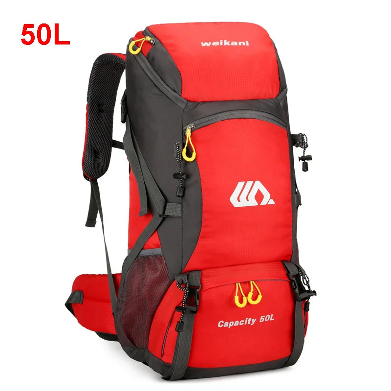 50L Waterproof Hiking Travel Backpack