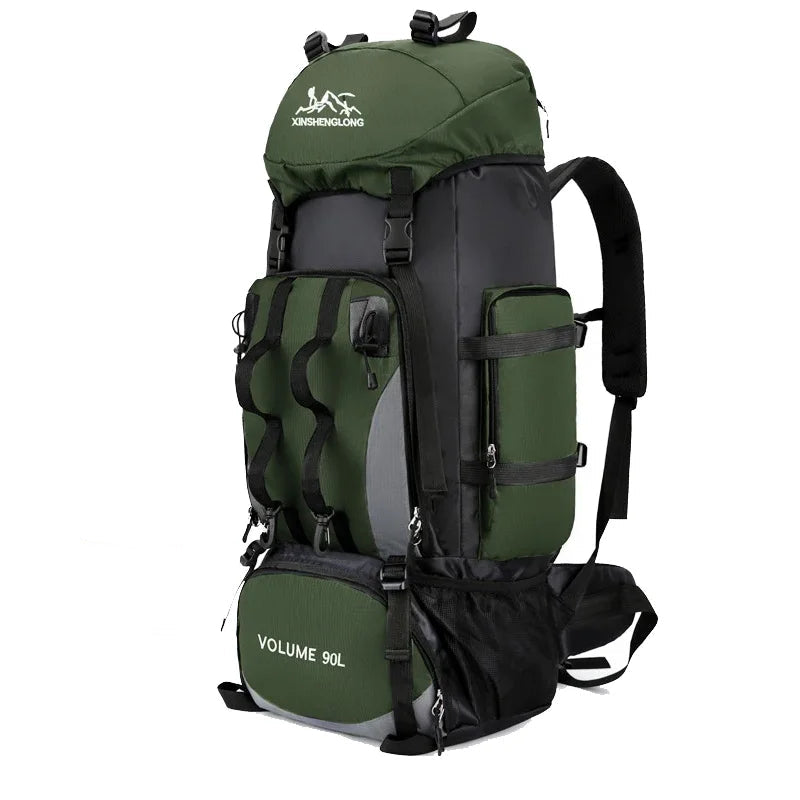 90L Waterproof Hiking Travel Backpack