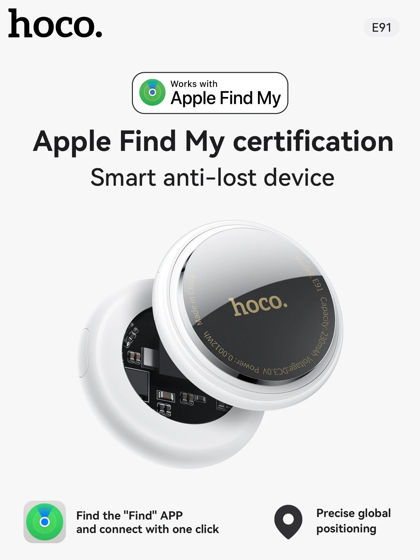 iOS Compatible Smart Tracker and Case