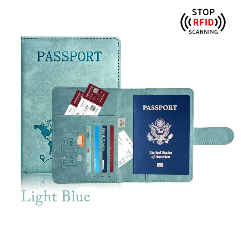 RFID Safety Travel Wallet