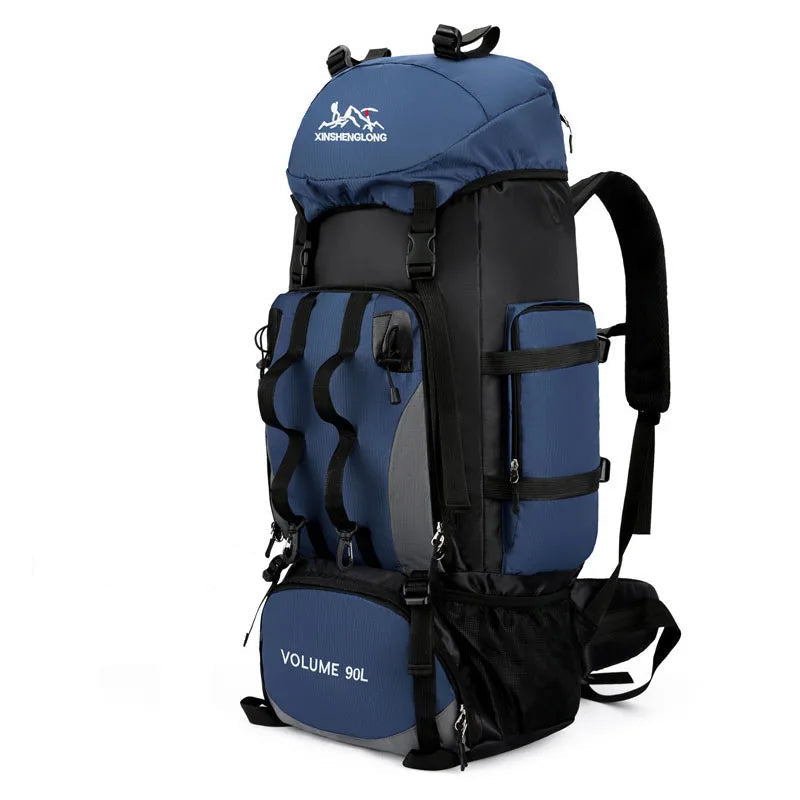 90L Waterproof Hiking Travel Backpack