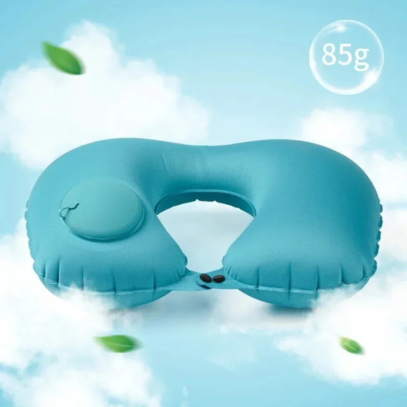Easy-Inflate Neck Pillow