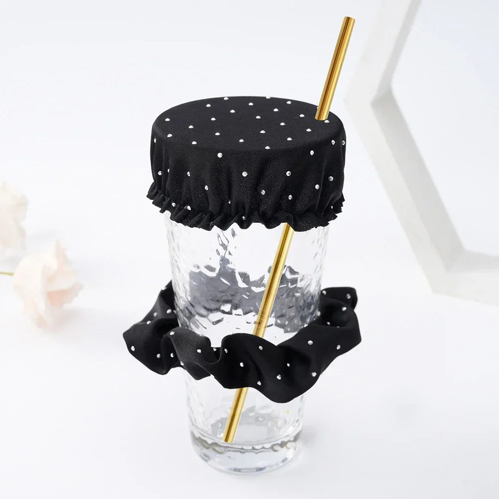 Protective Drink Cover and Hair Scrunchie