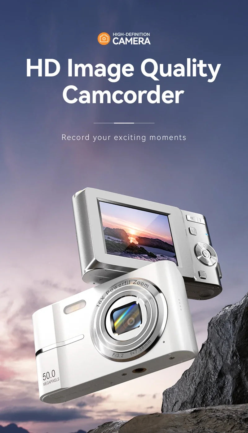 4k HD Digital Video Camera 50MP