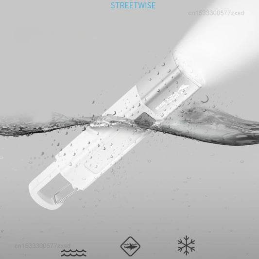 High Power LED Flashlight - Waterproof, Rechargeable, Adjustable